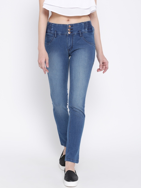 

Fashion Cult Women Blue Slim Fit Mid-Rise Clean Look Jeans