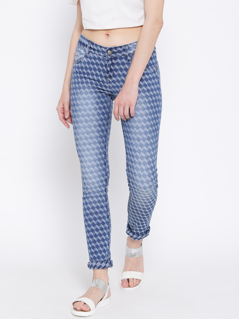 

Fashion Cult Women Blue Slim Fit Mid-Rise Clean Look Jeans