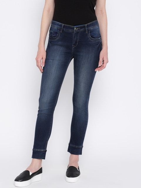 

Fashion Cult Women Blue Slim Fit Mid-Rise Clean Look Jeans