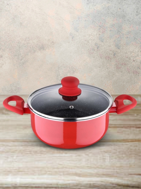 

BERGNER Red Casserole with Lid