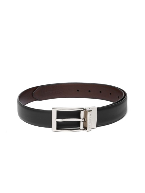 

Peter England Men Black & Brown Solid Belt