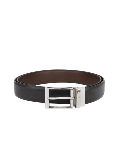 

Peter England Men Black & Brown Solid Reversible Belt