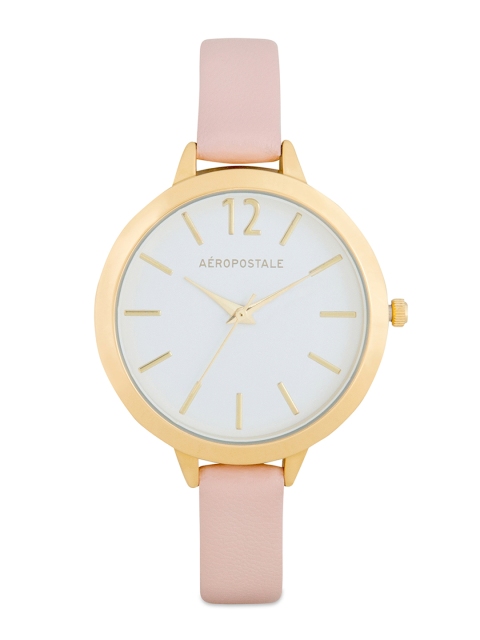 

Aeropostale Women Pink & White Analogue Watch YS9CH0DYE3N