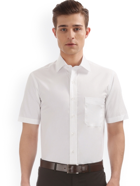 

Arrow Men White Regular Fit Solid Formal Shirt
