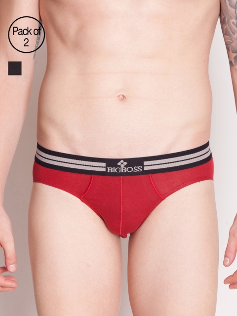

Dollar Bigboss Men Pack of 2 Briefs MDBR-10-GRANDO-PO2, Black