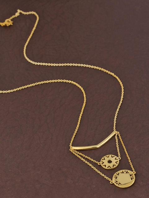 

Voylla Gold-Toned Brass Handcrafted Necklace