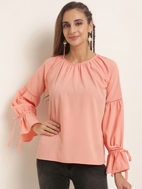 

RARE Women Pink Solid Top