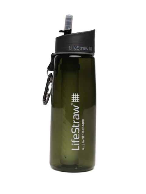 

LifeStraw Unisex Go Water Bottle 2 Stage Green Portable Water Filter 650 ml