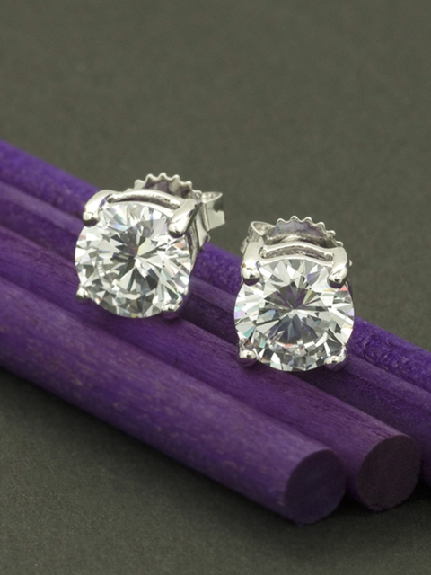 

Peora Sterling Silver Circular Studs