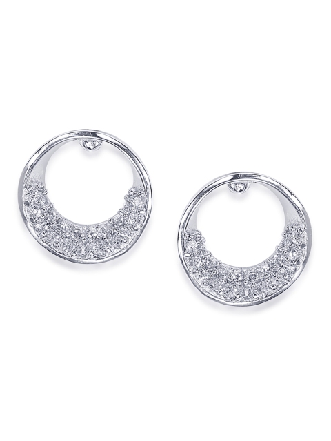 

Peora Sterling Silver Circular Hoop Earrings