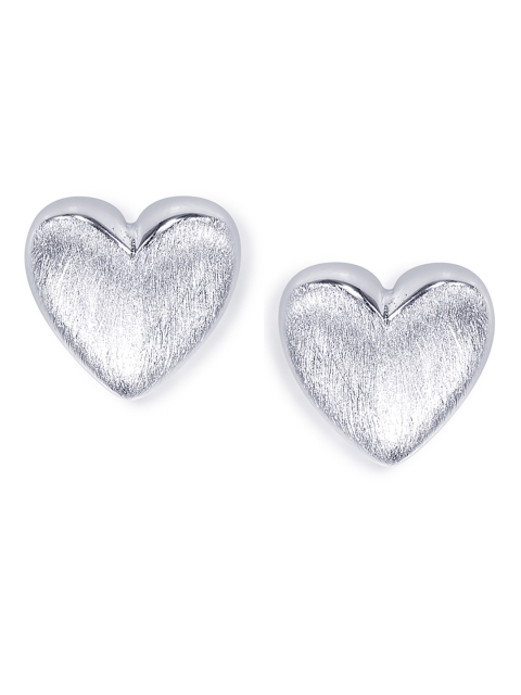 

Peora Sterling Silver Heart Shaped Studs