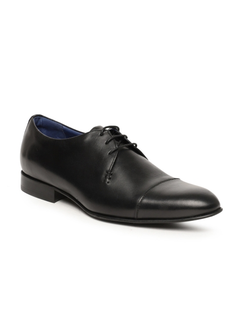 

Language Men Black Genuine Leather Formal Derbys