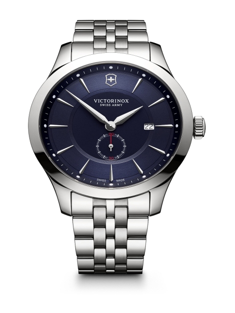 

Victorinox Men Blue & Silver-Toned Analogue Watch 241763