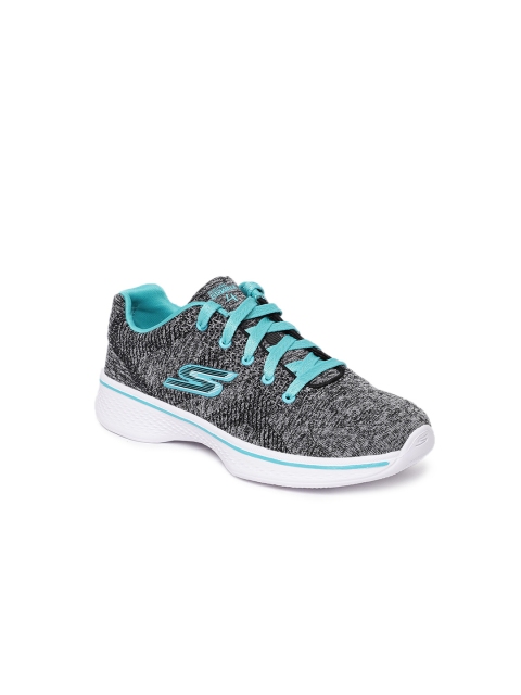 Skechers Girls Grey Walking Shoes