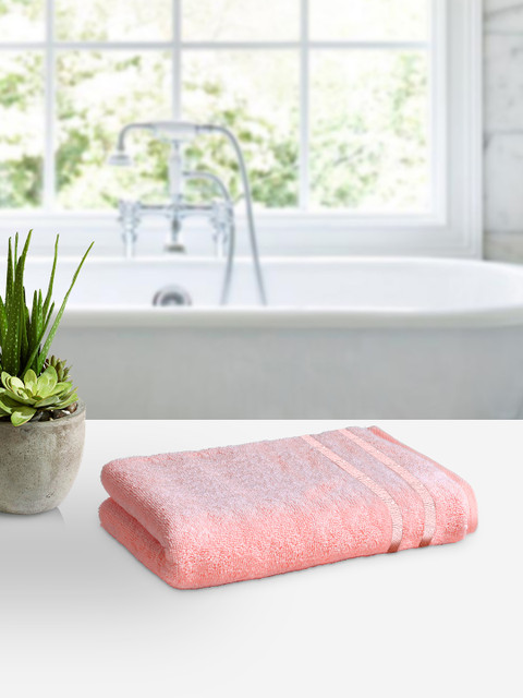 

Story@home Pink Cotton 450 GSM Bath Towel