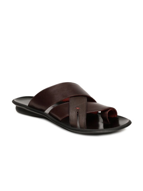 

Language Men Brown Comfort Sandals