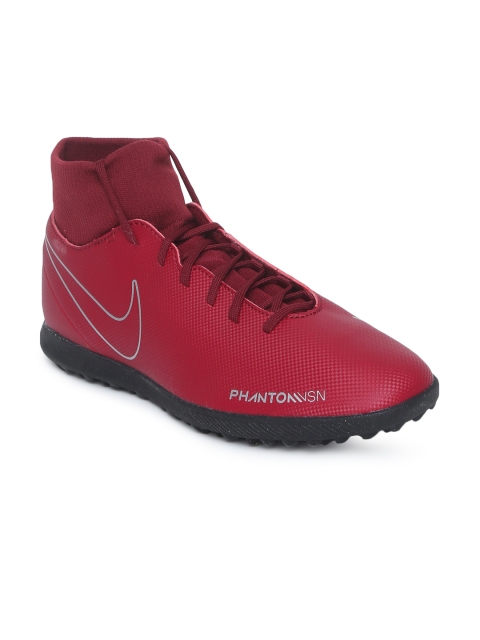 

Nike Unisex Red Synthetic High-Top Football Shoes