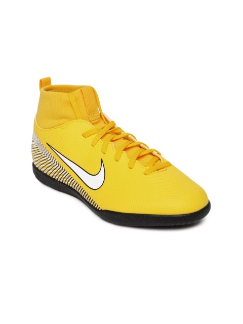 

Nike Kids Yellow Neymar SuperflyX 6 Club IC Football Shoes