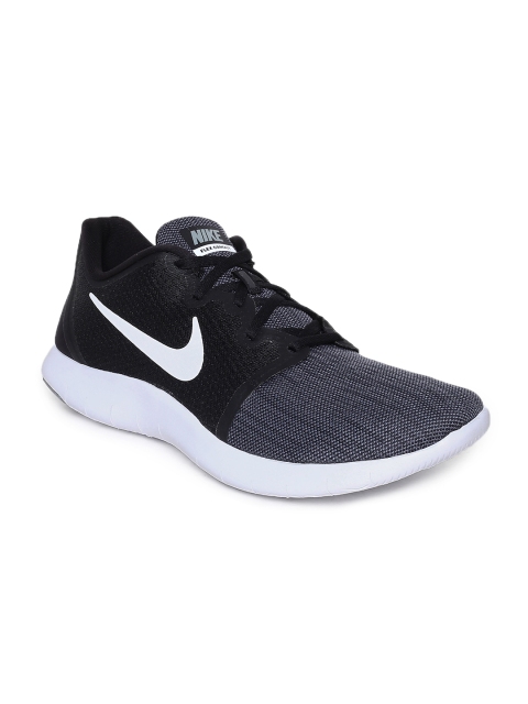

Nike Men Black Flex Contact 2 Running Shoes