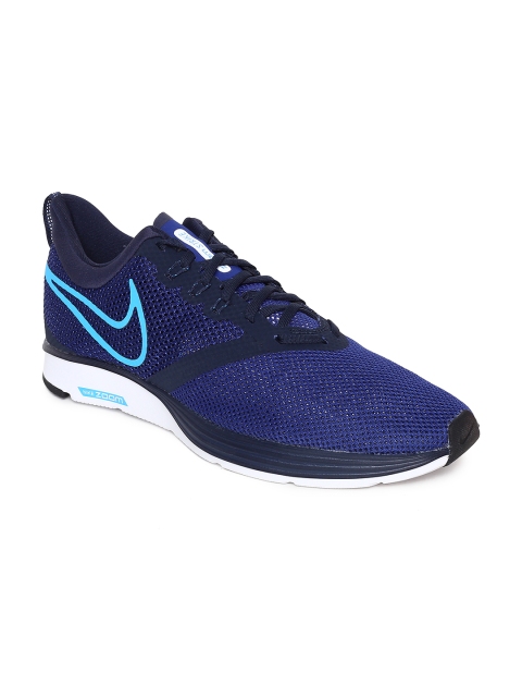 

Nike Men Blue Zoom Strike Running Shoes