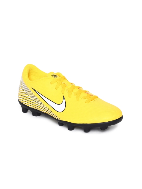 

Nike Unisex Yellow Vapor 12 Club NJR MG Football Shoes