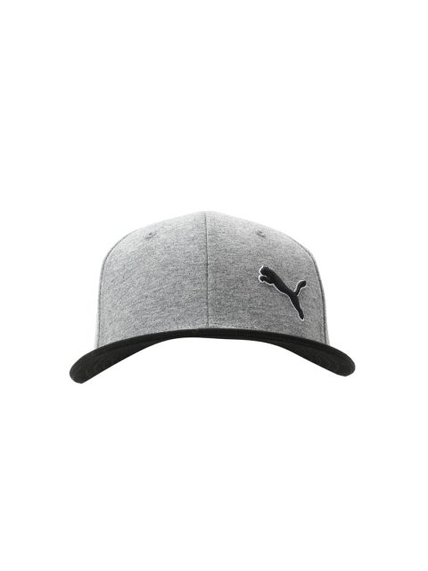 

Puma Unisex Grey Solid Baseball Cap