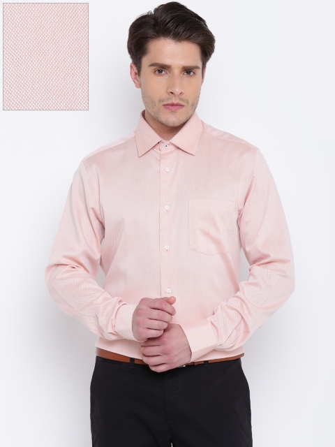 

Blackberrys Men Orange Smart Regular Fit Solid Formal Shirt