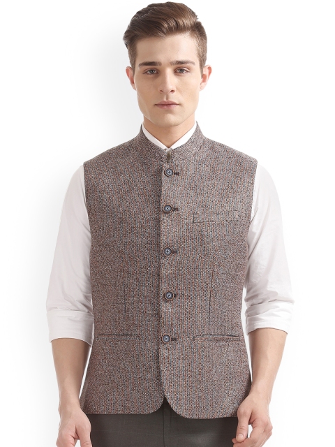

Arrow Men Multicoloured Slim-Fit Waistcoat, Multi