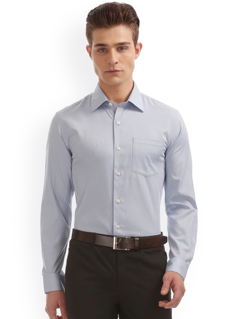 

Arrow Men Blue Slim Fit Solid Formal Shirt