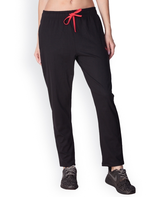 

LYRA Women Black Solid Track Pants