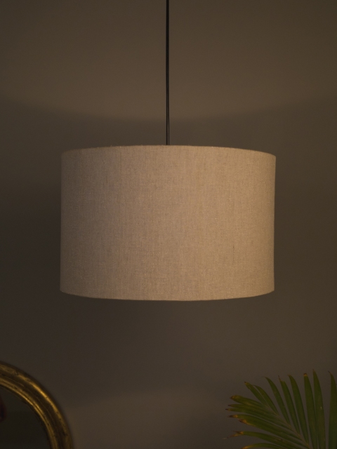 

Grated Ginger White Solid Hanging Wall or Ceiling Lamp Shade