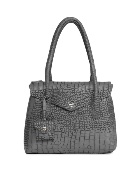 

Baggit Women Grey Arlette YGZ Dabney Textured Shoulder Bag