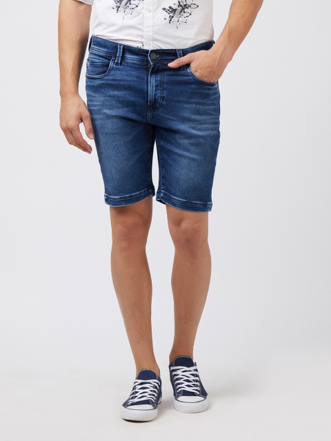 

Easies Men Blue Solid Regular Fit Regular Shorts