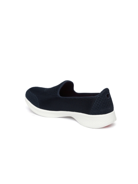 

Skechers Women Navy Blue GO WALK 4 Walking Shoes