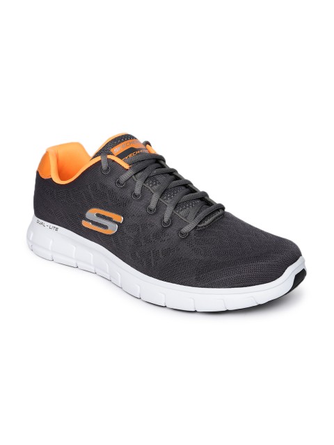 

Skechers Men Grey EVASIVE ACTION II Running Shoes