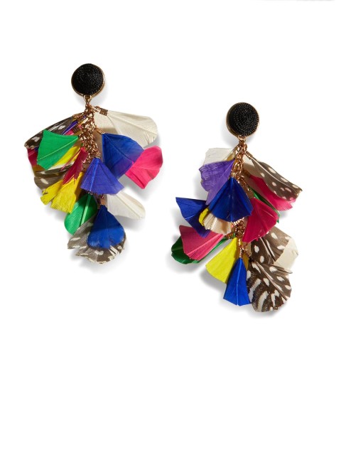 

Foxy Sperks Multicoloured Quirky Drop Earrings, Multi