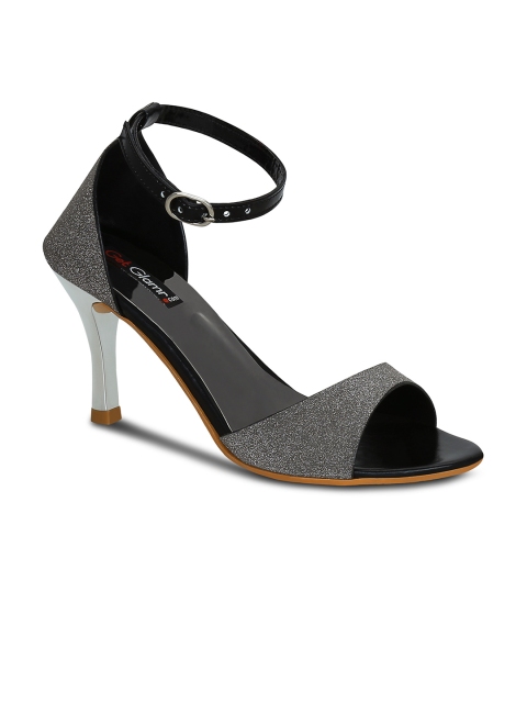 

Get Glamr Women Black Woven Design Sandals