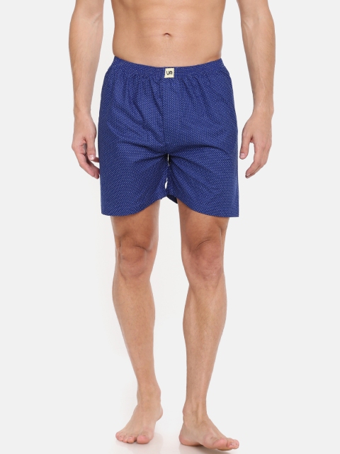 

Urban Dog Men Blue Printed Boxers UDBX92