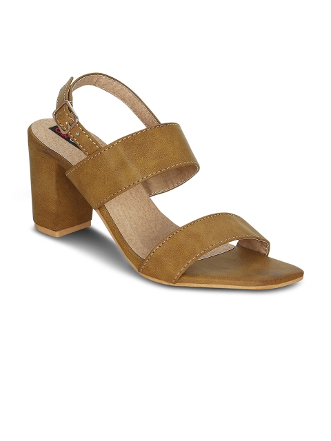 

Get Glamr Women Brown Solid Sandals