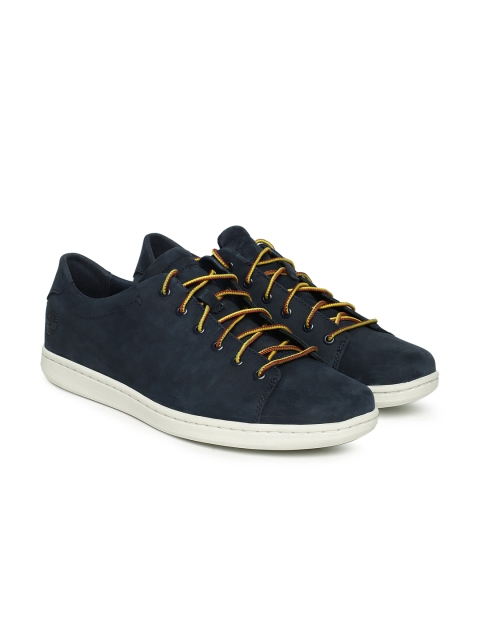 

Timberland Men NWMRKT LTHR Navy Blue Sneakers