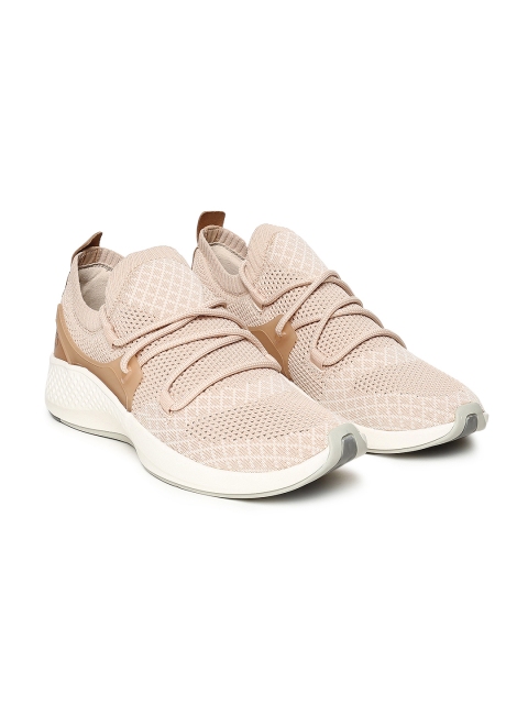 

Timberland Women Pink FLYRM GO KNIT CHK LT BEI Sneakers