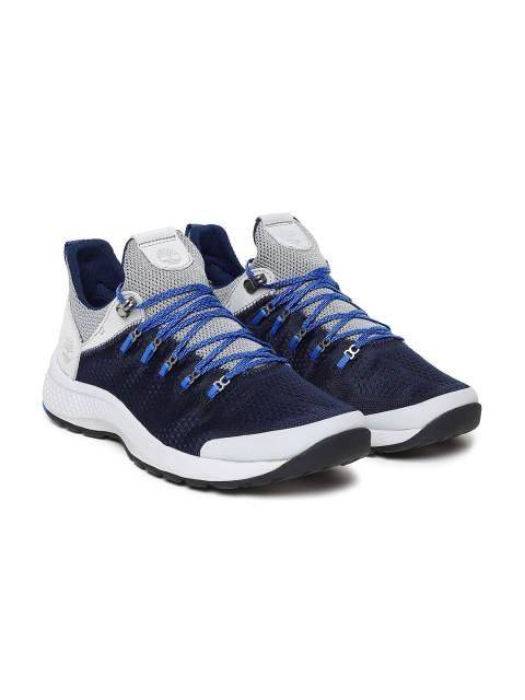 

Timberland Men Navy Blue Flyroam Trail Low Sneakers
