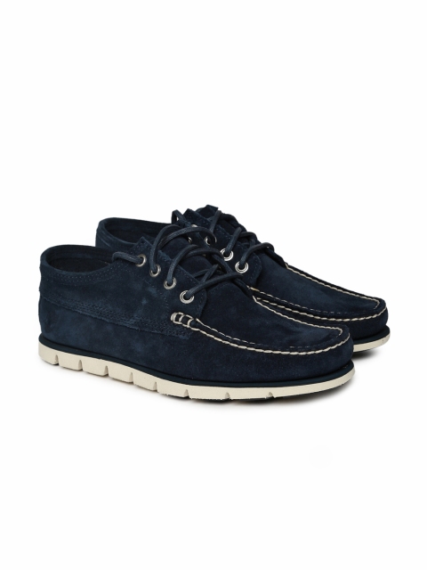 

Timberland Men Tidelands Navy Blue Suede Ranger Casual Shoes