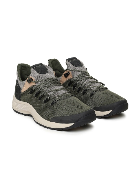 

Timberland Men Green FLYROAM TRAIL LOW DK GRN,FQ Sneakers