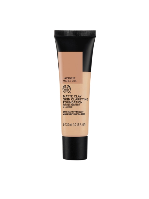 

THE BODY SHOP Matte Clay Skin Clarifying Foundation - Japanese Maple 034 30 ml, Beige