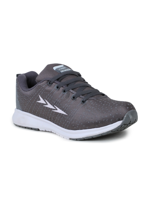

Columbus Men Grey and White Running Shoes