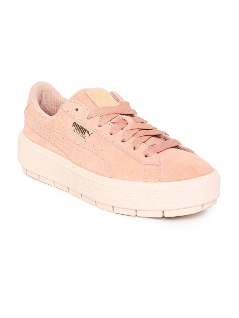 

Puma Women Peach-Coloured Platform Trace Wn s Casual Shoes