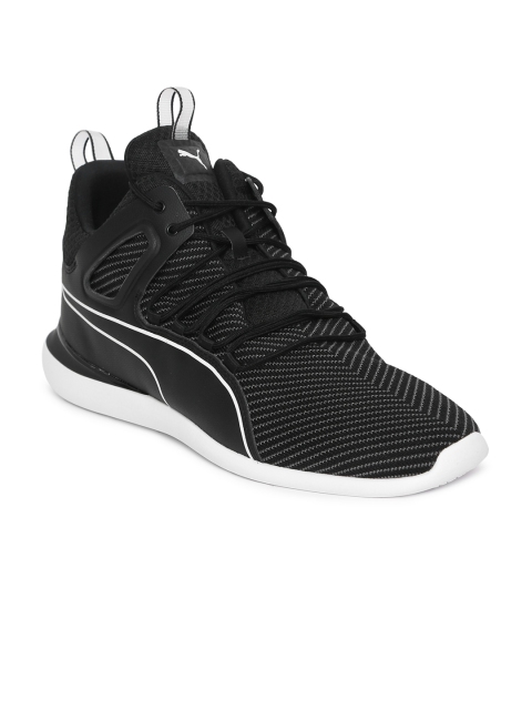 

Puma Men Black Scuderia Ferrari Evo Cat Sneakers