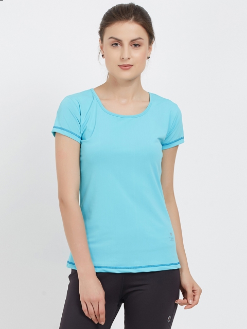 

Tuna London Women Blue Solid Top