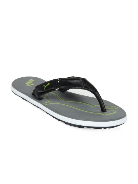 

Puma Men Black Breeze III Ind Black Flip Flops